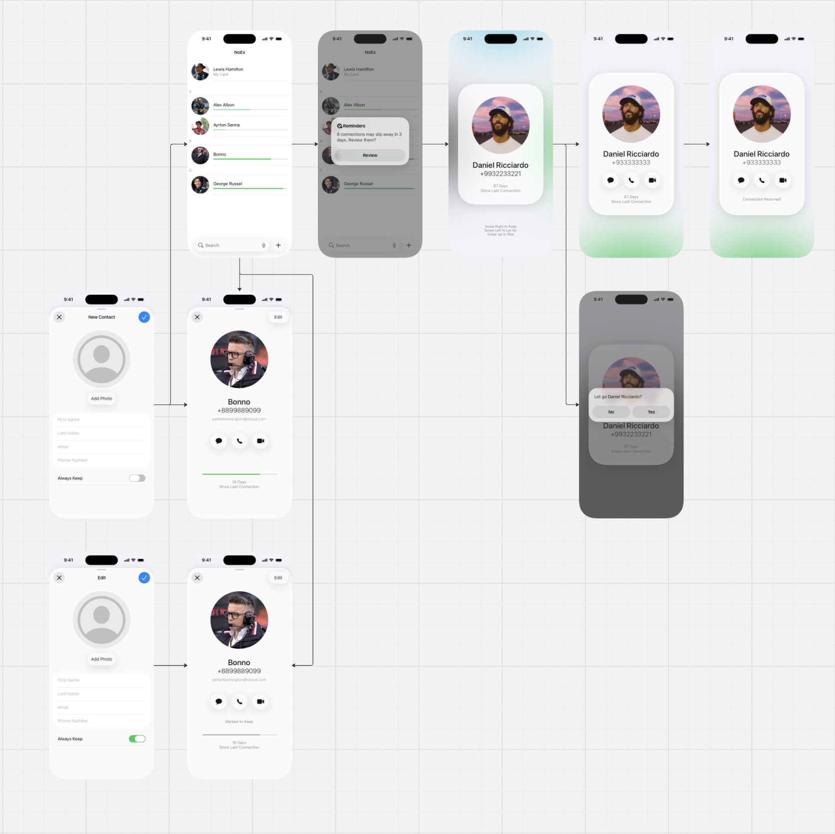 No-Ex Contact screenshot