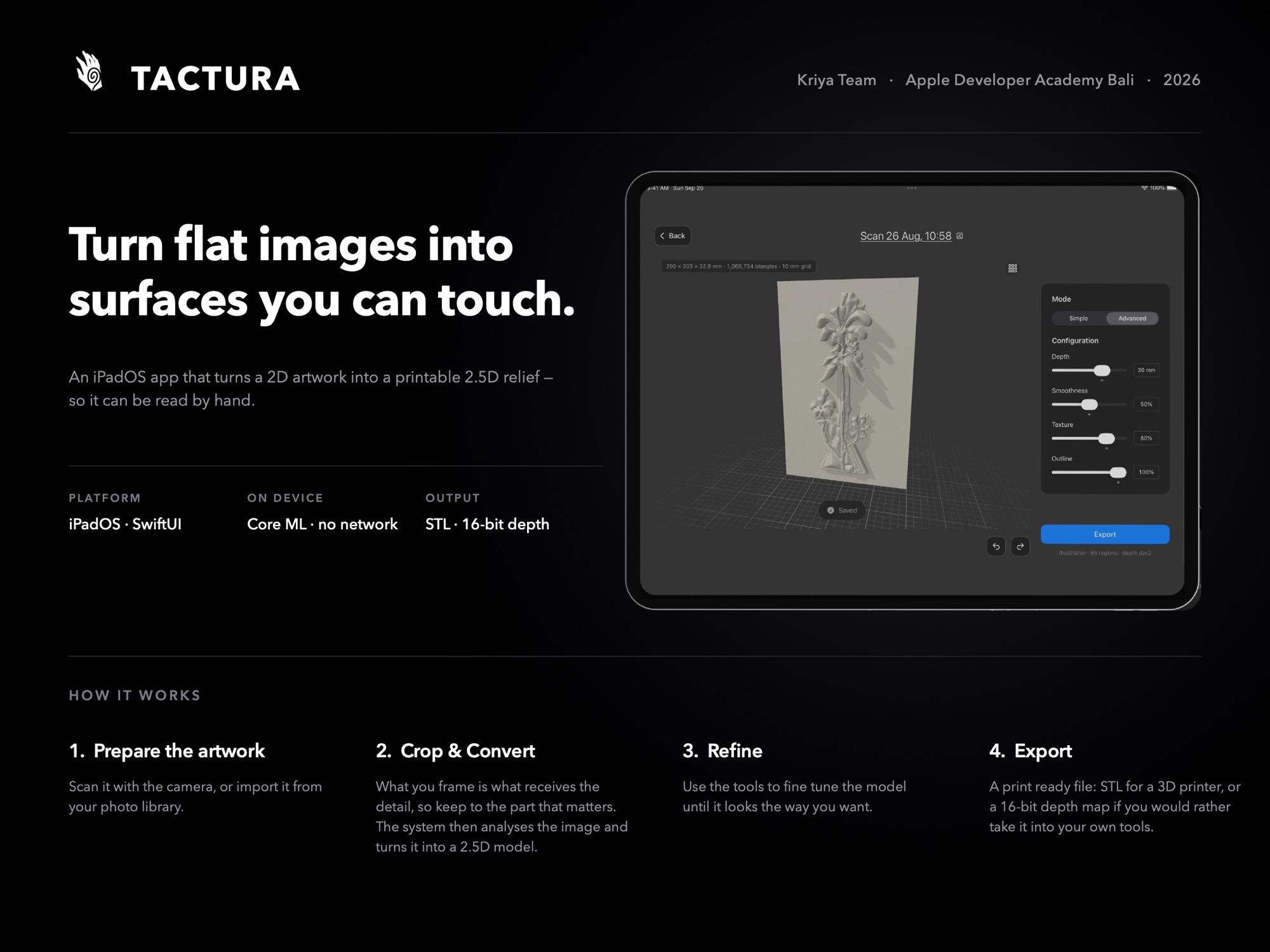 Tactura screenshot